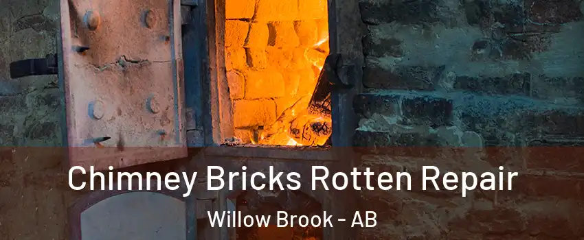  Chimney Bricks Rotten Repair Willow Brook - AB