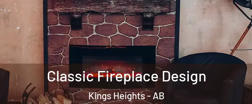  Classic Fireplace Design Kings Heights - AB