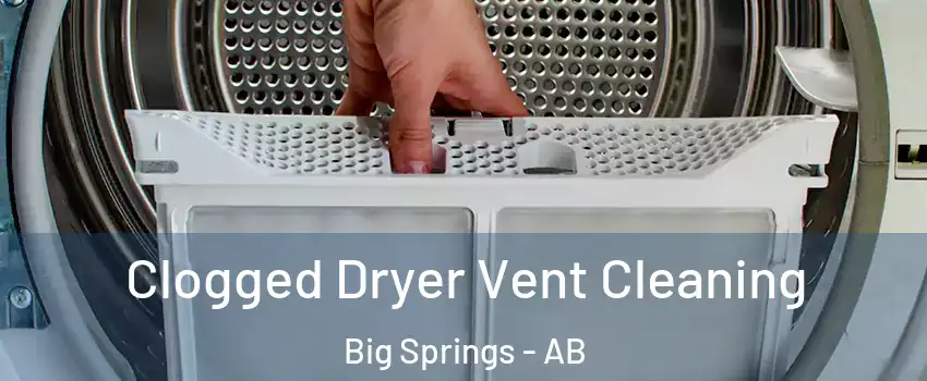  Clogged Dryer Vent Cleaning Big Springs - AB