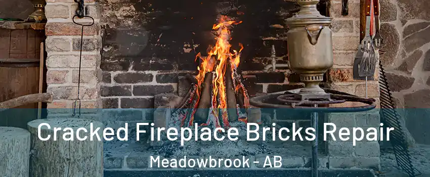  Cracked Fireplace Bricks Repair Meadowbrook - AB