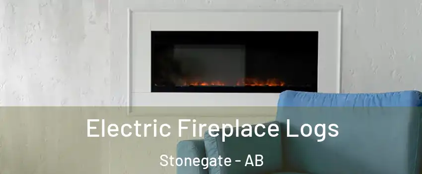  Electric Fireplace Logs Stonegate - AB