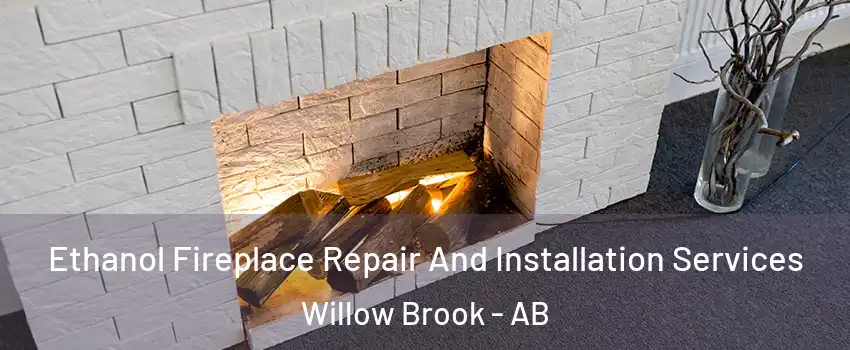  Ethanol Fireplace Repair And Installation Services Willow Brook - AB