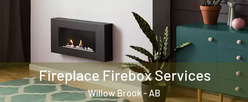  Fireplace Firebox Services Willow Brook - AB