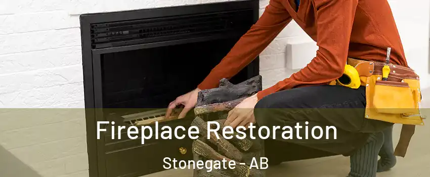  Fireplace Restoration Stonegate - AB