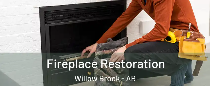  Fireplace Restoration Willow Brook - AB
