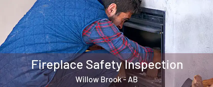 Fireplace Safety Inspection Willow Brook - AB