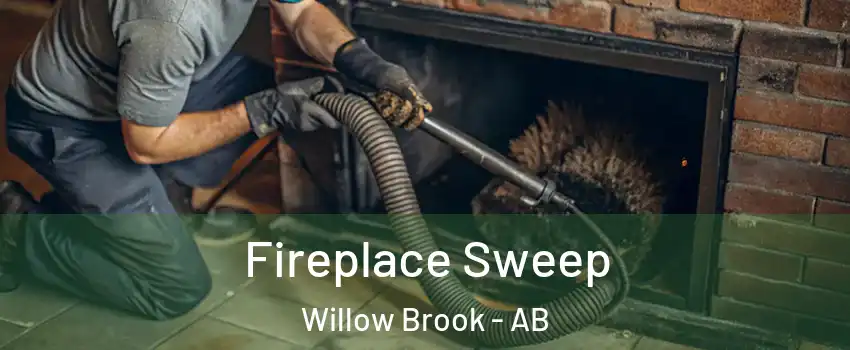  Fireplace Sweep Willow Brook - AB