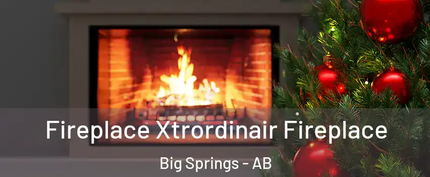 Fireplace Xtrordinair Fireplace Big Springs - AB