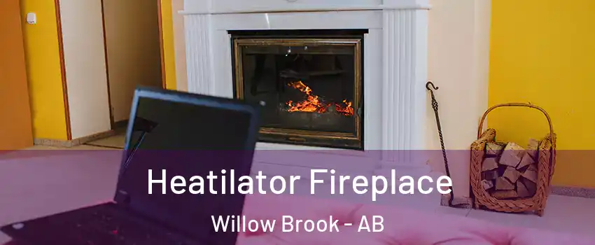  Heatilator Fireplace Willow Brook - AB
