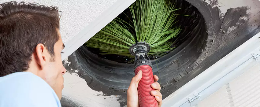 Clogged Air Duct Cleaning Process in Bayside, AB