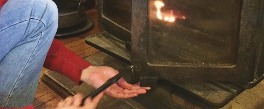 Gas Fireplace Inspection in Bayside, Alberta