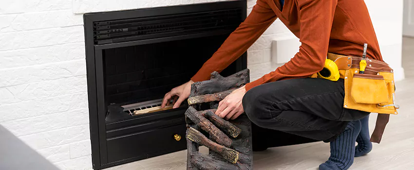 Metal Fireplace Installation in Kings Heights, Alberta