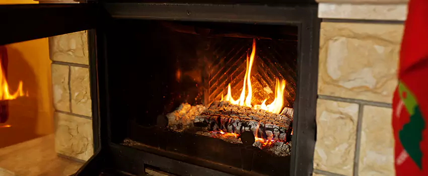 Gas Fireplace Ember Bed Design Services in Reunion, Alberta