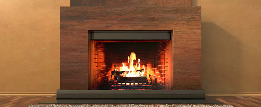 Mendota Hearth Landscape Fireplace Installation in Airdrie, Alberta
