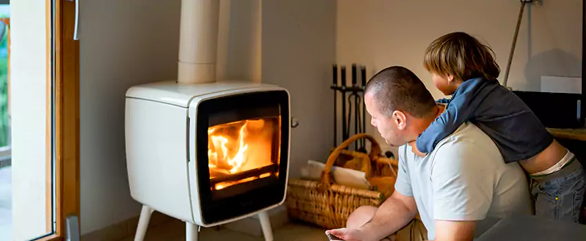 Morso Cast Iron Fireplace Insert Installation in Reunion, AB