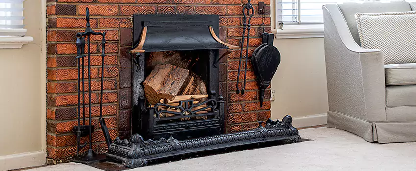 Vintage-style Fireplace Redesign in Kings Heights, Alberta