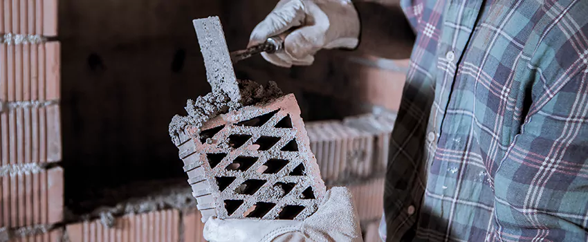 Repairing Damaged Fireplace Tiles in Airdrie, Alberta