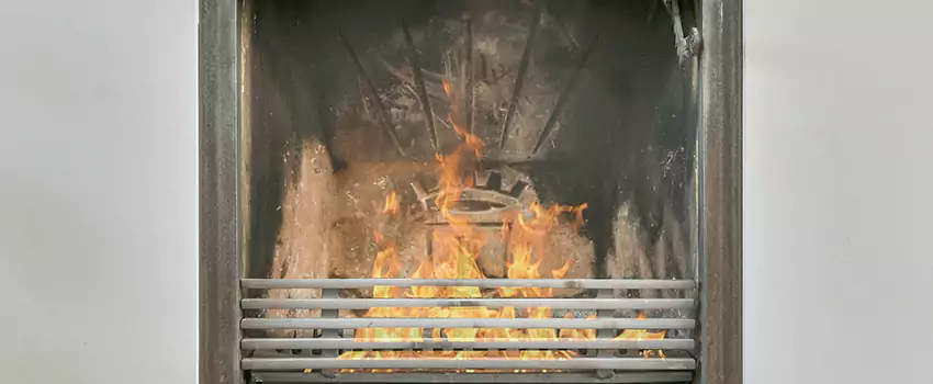 Travis Industries Linear Gas Fireplace Installation in Kings Heights, Alberta