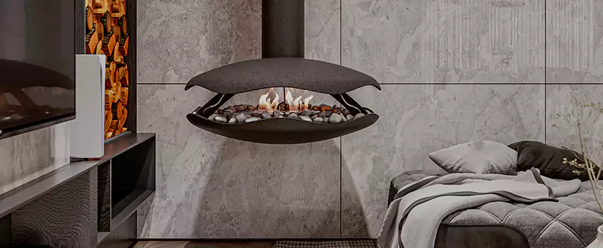 Floating Damaged Fireplace Repair Services in Bayside, AB