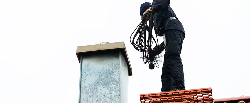 Gas Fireplace Flue Cleaning in Airdrie, Alberta