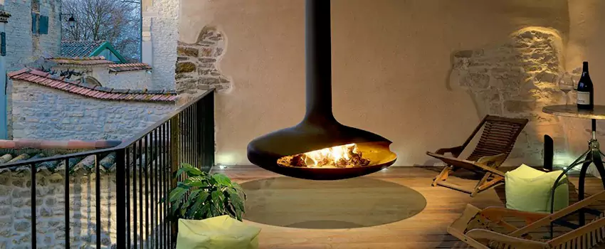 Bioethanol Hanging Fireplace Installation Services in Airdrie, AB