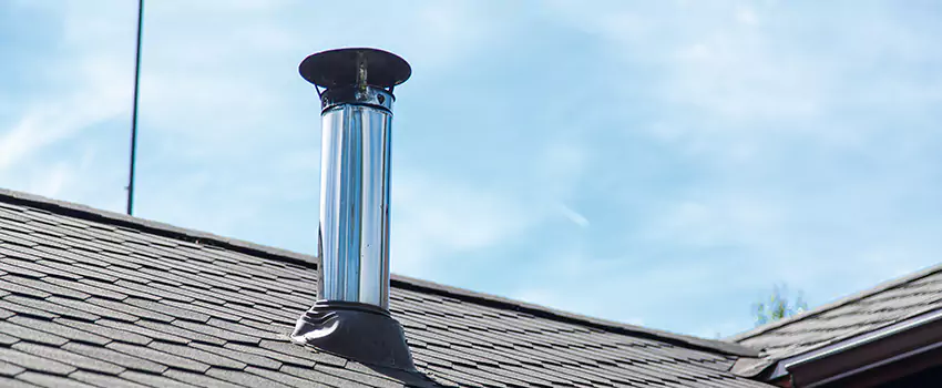 Outdoor Metal Chimney Installation in Bayside, Alberta