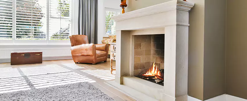 Osburn Fireplace Chimney's Top Damper Installation in Big Springs, AB