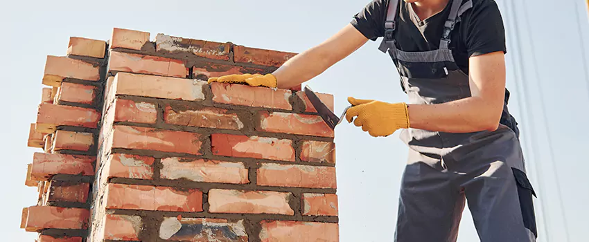 Repairing Cracked Porcelain Tiles for Fireplace in Airdrie, Alberta