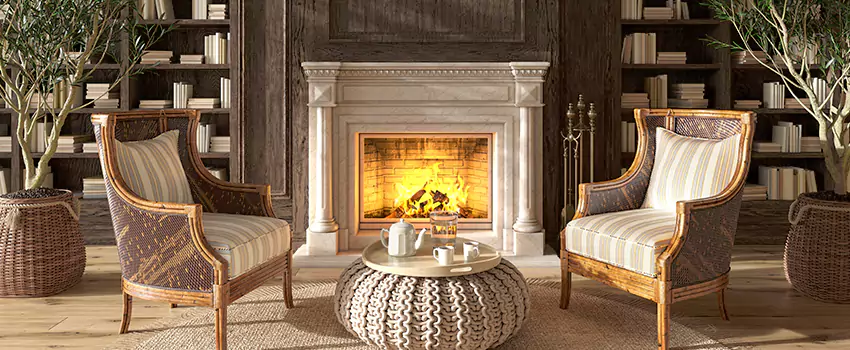 Superior Open-Hearth Wood Fireplaces in Reunion, Alberta
