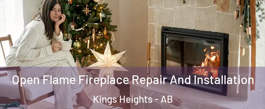  Open Flame Fireplace Repair And Installation Kings Heights - AB