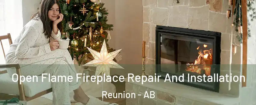  Open Flame Fireplace Repair And Installation Reunion - AB