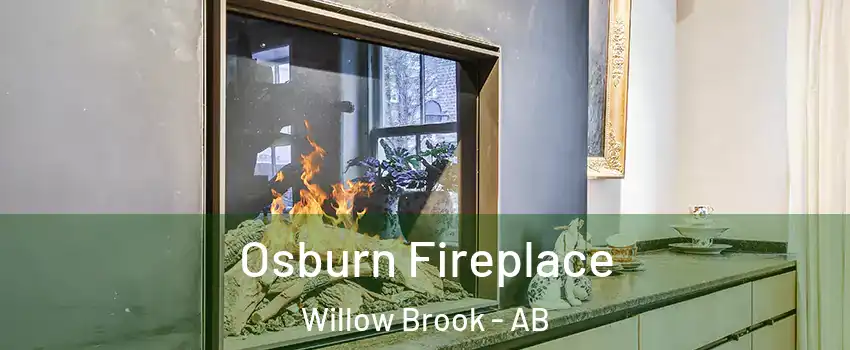  Osburn Fireplace Willow Brook - AB