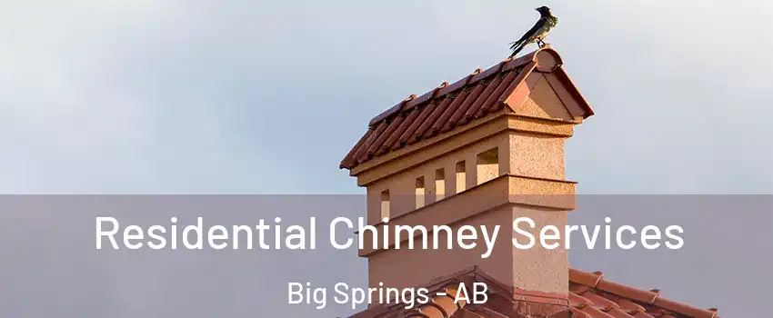  Residential Chimney Services Big Springs - AB